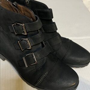 Earthies women’s carlo Dark Leather Footwear